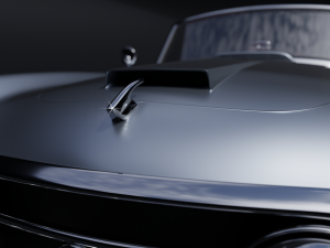Nash Healey vintage car 3D 1952-1953 model 3D 모델