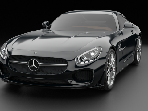 Mercedes-Benz AMG GTS 3D Модель