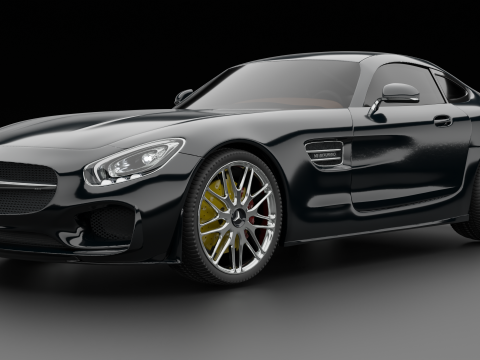 Mercedes-Benz AMG GTS Modelo 3D