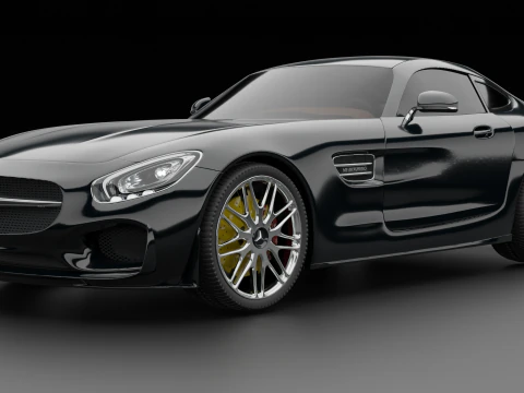 Mercedes-Benz AMG GTS Model 3D