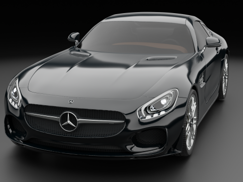 Mercedes-Benz AMG GTS Modelo 3D