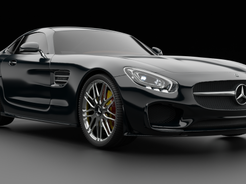 Mercedes-Benz AMG GTS Modelo 3D