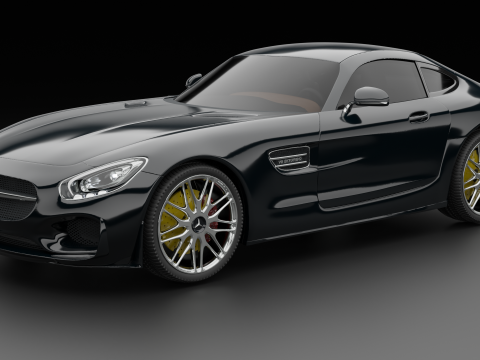 Mercedes-Benz AMG GTS Modelo 3D