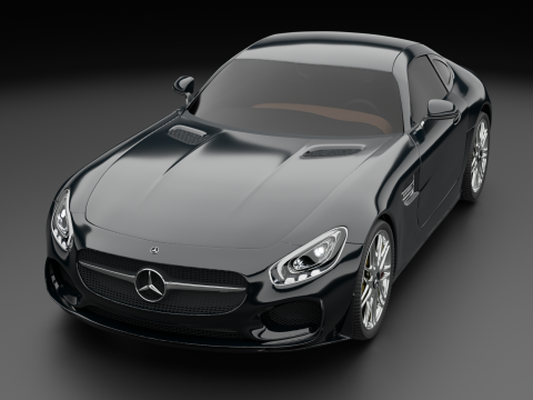 Mercedes-Benz AMG GTS Modelo 3D