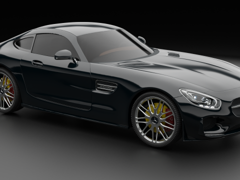Mercedes-Benz AMG GTS Modelo 3D