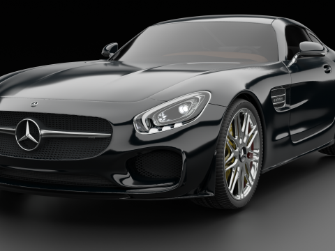 Mercedes-Benz AMG GTS Modelo 3D