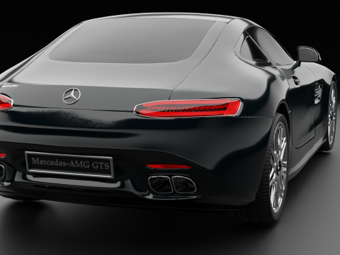 Mercedes-Benz AMG GTS Modelo 3D