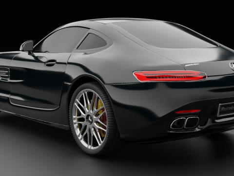 Mercedes-Benz AMG GTS Modelo 3D