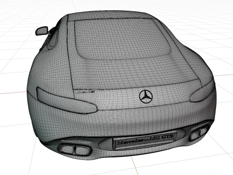 Mercedes-Benz AMG GTS Model 3D
