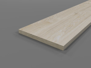 wooden board Model 3D