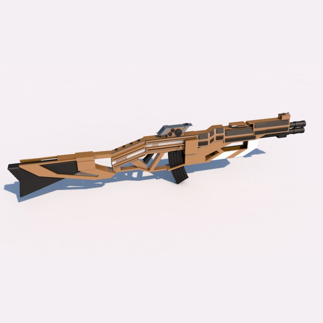 sci-fi creature 3D-Modell .c4d .max .obj .3ds .fbx .stl .blend 