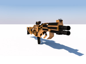 sci-fi creature 3D-Modell