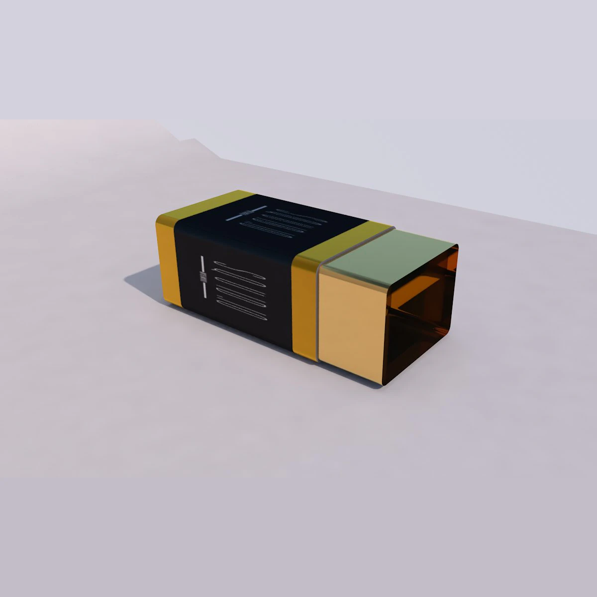 golden perfume kit 3D Model .c4d .max .obj .3ds .fbx .stl .blend