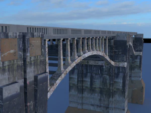 desertbridge 3D Model