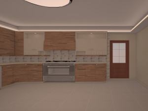 modern kitchen 3D Model