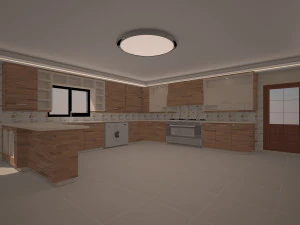 modern kitchen 3D Model