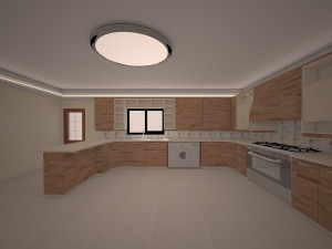 modern kitchen Modelo 3D