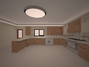 modern kitchen 3D Model