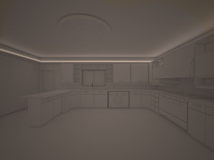 modern kitchen Modelo 3D