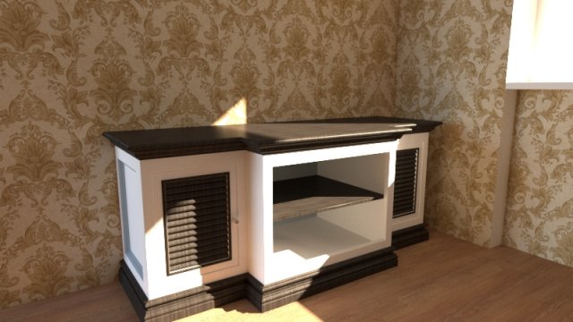 tv cabinet Modèle 3D .c4d .max .obj .3ds .fbx .stl .blend 