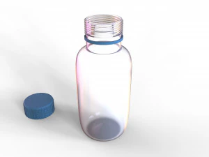 piccola bottiglia Modello 3D