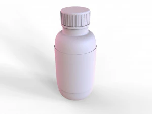 piccola bottiglia Modello 3D