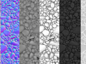 cobble stone pbr materials texture scan data texture texture CG Textures