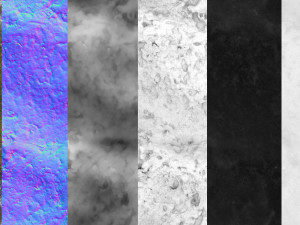 mossy rock pbr materials texture scan data texture Texturas CG
