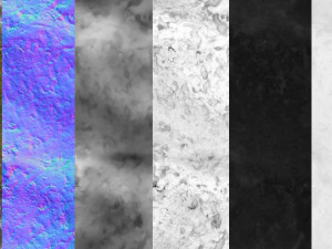 textura de materiais pbr de rocha musgosa digitaliza&ccedil;&atilde;o de dados de textura Texturas CG