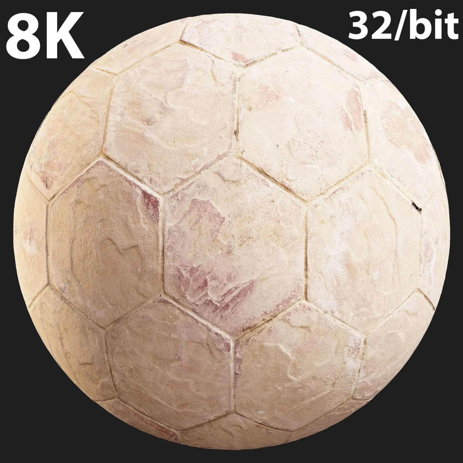 шестикутна плитка для підлоги pbr матеріали текстура сканування даних текстура CG Текстури .c4d .max .obj .3ds .fbx .stl .blend 