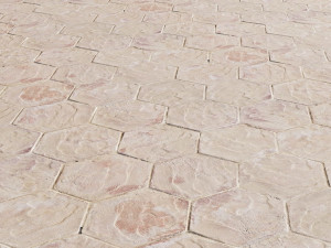 hexagon tile floor pbr materials texture scan data texture Texturas CG