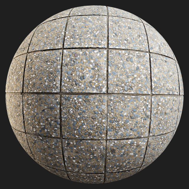 pebbles stone tiles pbr materials texture scan data CG 纹理 .c4d .max .obj .3ds .fbx .stl .blend 