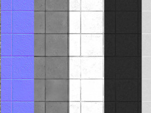pebbles stone tiles pbr materials texture scan data CG 纹理