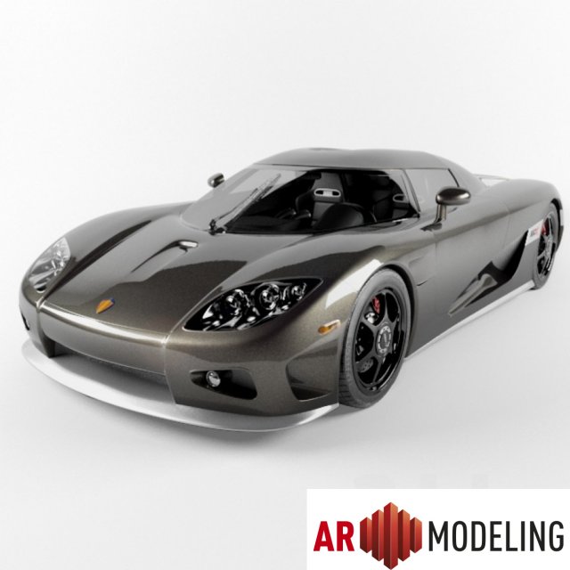 koenigsegg ccx sport car model Modelo 3D .c4d .max .obj .3ds .fbx .stl .blend 