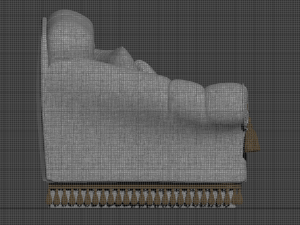 armchair classic style 3D Model