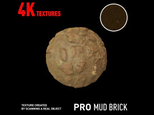 tekstur profesional bata lumpur 4k Tekstur CG