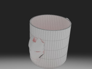 mug with iron man design 3d print model 3D Принт Модель