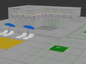 modern 3d villa 3D Model