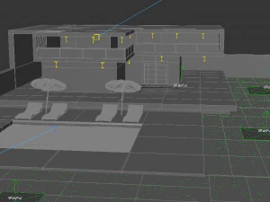 modern 3d villa 3D Model