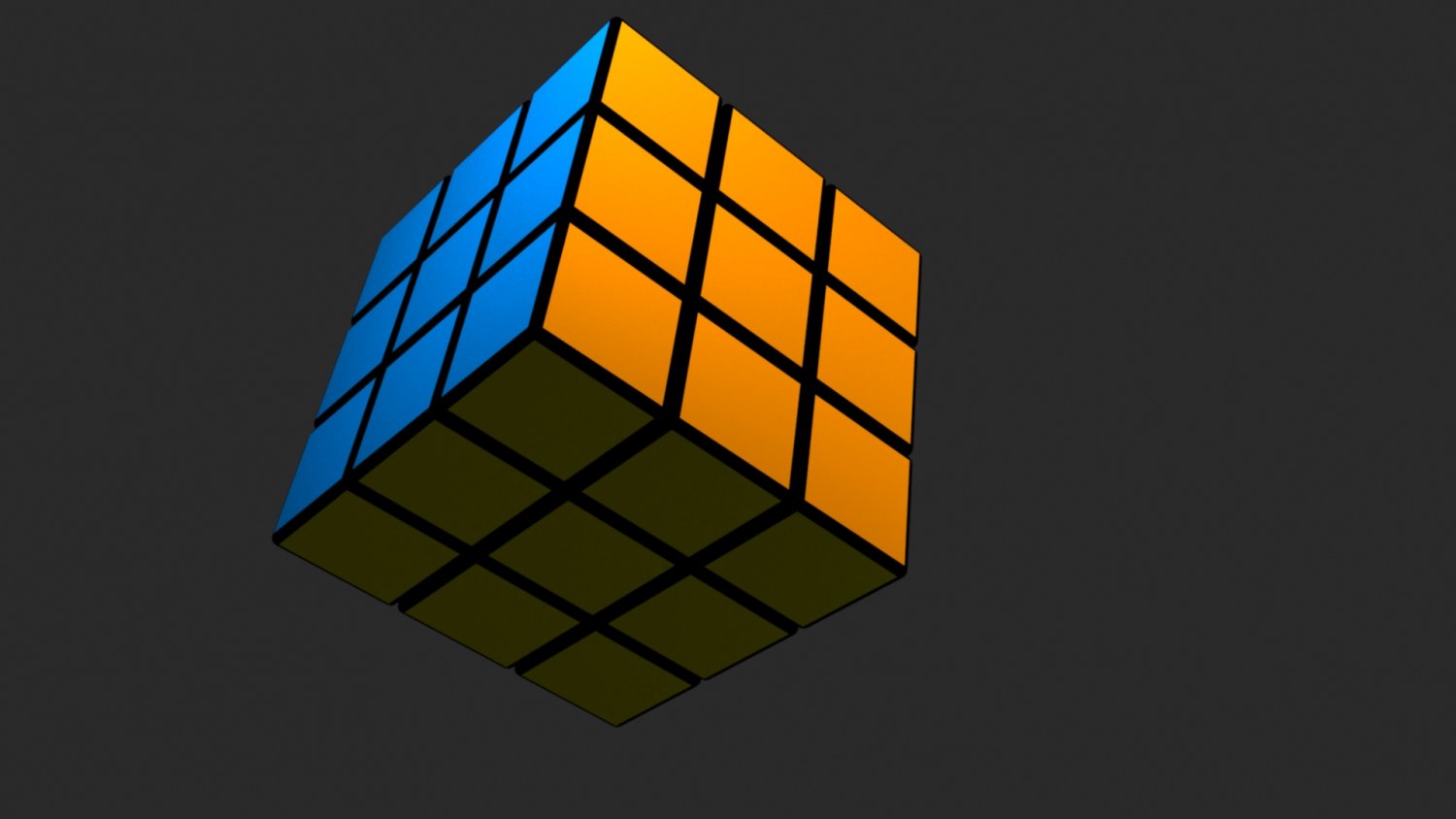 3d Rubiks Cube Wallpaper