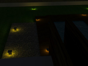 the modern villa 3D Model