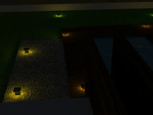 the modern villa 3D Model