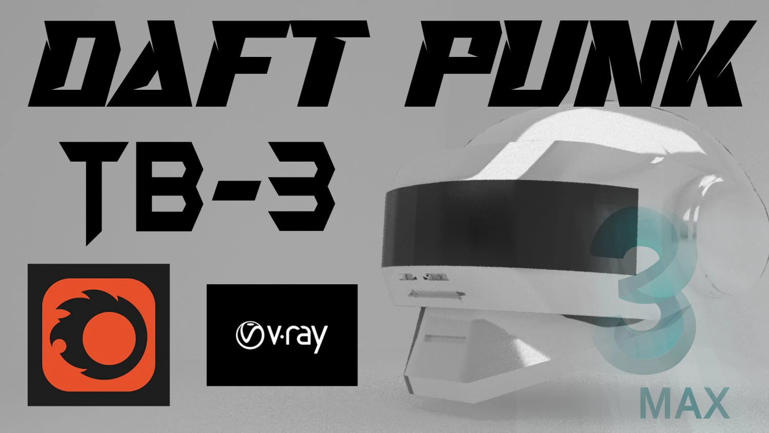 the robot rock helmet tb-3 3D Model .c4d .max .obj .3ds .fbx .stl .blend 