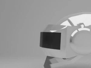 the robot rock helmet tb-3 3D Model