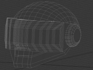 the robot rock helmet tb-3 3D Model
