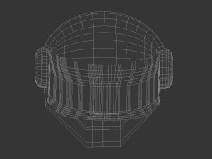 the robot rock helmet tb-3 Modèle 3D