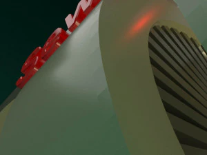 the sewage plant-low poly low-poly 3D Model