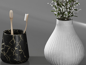 decorative set 01 Modello 3D