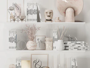 decorative set 02 3D Model