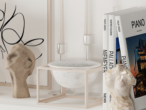 decorative set 02 3D Модель